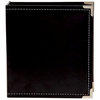 Simple Stories - SNAP Studio Collection - 6 x 8 Faux Leather Album - Black