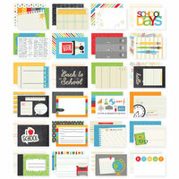 Simple Stories - SNAP Collection - 4 x 6 Cards - School