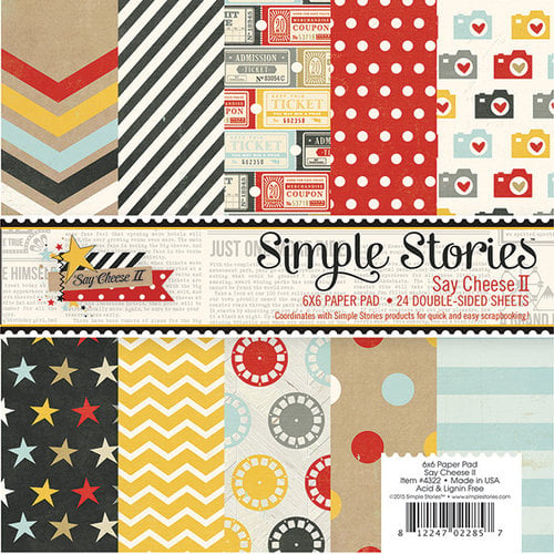 Simple Stories - Say Cheese II Collection - 6 x 6 Paper Pad