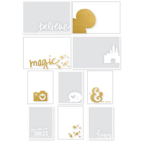 Simple Stories - Say Cheese II Collection - Photo Overlays with Foil Accents