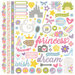 Simple Stories - Enchanted Collection - 12 x 12 Cardstock Stickers - Fundamentals