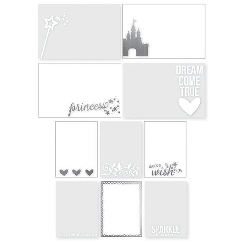 Simple Stories - Enchanted Collection - Photo Overlays with Foil Accents