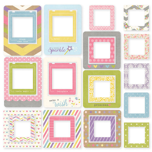 Simple Stories - Enchanted Collection - Chipboard Frames
