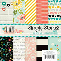 Simple Stories - I AM Collection - 6 x 6 Paper Pad