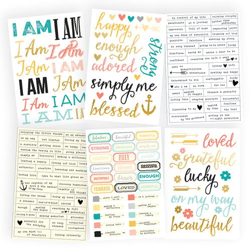 Simple Stories - I AM Collection - Cardstock Stickers