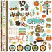 Simple Stories - Pumpkin Spice Collection - 12 x 12 Cardstock Stickers - Fundamentals