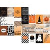 Simple Stories - Happy Haunting Collection - Halloween - 12 x 12 Double Sided Paper - 3 x 4 and 4 x 6 Journaling Card Elements