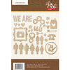 Simple Stories - We Are Family Collection - Wood Veneer Pieces