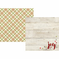 Simple Stories - Claus and Co Collection - Christmas - 12 x 12 Double Sided Paper - Oh Joy