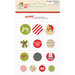 Simple Stories - Claus and Co Collection - Christmas - Decorative Brads