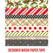 Simple Stories - Claus and Co Collection - Christmas - Washi Paper Tape