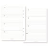 Carpe Diem - Planner Essentials - Weekly Inserts - Horizontal Format - Undated