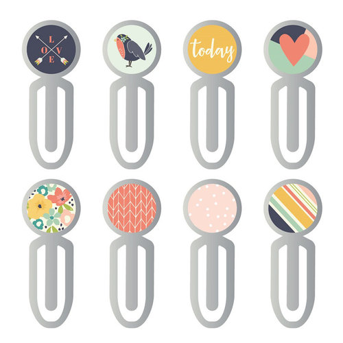 Simple Stories - Carpe Diem - Posh Collection - Metal Clips