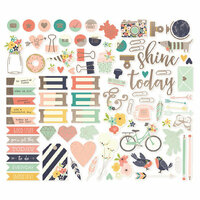 Simple Stories - Carpe Diem - Posh Collection - Bits and Pieces