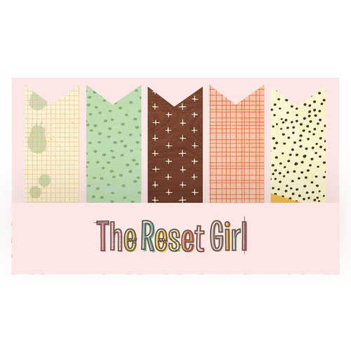 Simple Stories - Carpe Diem - The Reset Girl Collection - Page Flags