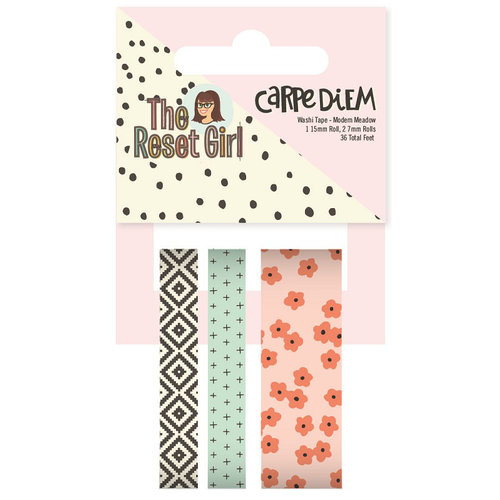 Simple Stories - Carpe Diem - The Reset Girl Collection - Washi Tape - Modern Meadow