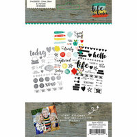 Simple Stories - Life In Color Collection - Clear Stickers