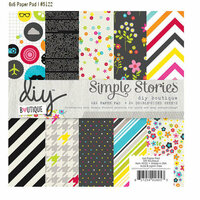 Simple Stories - DIY Collection - 6 x 6 Paper Pad - Boutique