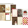 Simple Stories - Cozy Christmas Collection - 12 x 12 Double Sided Paper - 4 x 6 Vertical Journaling Card Elements