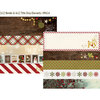 Simple Stories - Cozy Christmas Collection - 12 x 12 Double Sided Paper - Border and Title Strip Elements