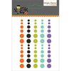 Simple Stories - Frankie and Friends Collection - Halloween - Enamel Dots