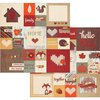 Simple Stories - Sweater Weather Collection - 12 x 12 Double Sided Paper - 2 x 2 and 4 x 4 Insta-Square Elements