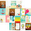 Simple Stories - Good Day Sunshine Collection - 12 x 12 Double Sided Paper - 3 x 4 Journaling Card Elements