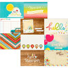 Simple Stories - Good Day Sunshine Collection - 12 x 12 Double Sided Paper - 4 x 6 Horizontal Journaling Card Elements