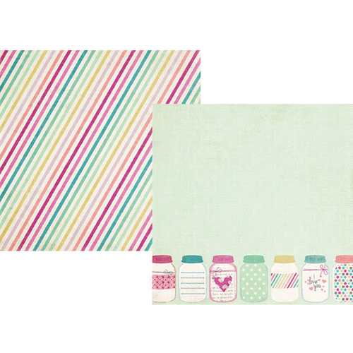 Simple Stories - Hey Mom Collection - Simple Sets - 12 x 12 Double Sided Paper - Lovely