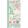 Simple Stories - Fresh Air Collection - Simple Sets - Cardstock Stickers - Fundamentals