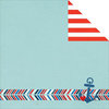Simple Stories - Sea to Shining Sea Collection - Simple Sets - 12 x 12 Double Sided Paper - Ahoy