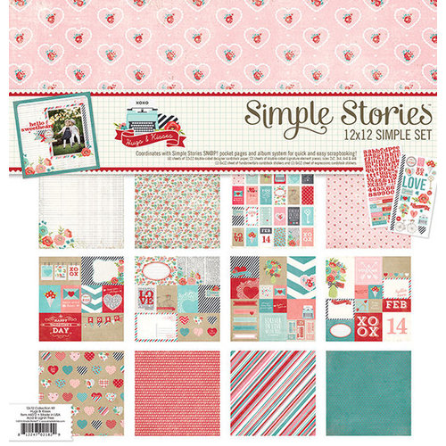 Simple Stories - Hugs and Kisses Collection - 12 x 12 Collection Kit