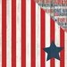 Simple Stories - Stars and Stripes Collection - 12 x 12 Double Sided Paper - Independence Day