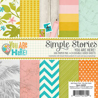 Simple Stories - You Are Here Collection - 6 x 6 Paper Pad