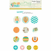 Simple Stories - You Are Here Collection - Decorative Brads