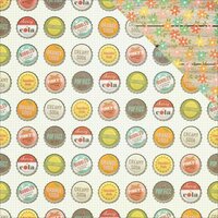 Simple Stories - Summer Vibes Collection - 12 x 12 Double Sided Paper - Pop Fizz