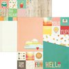 Simple Stories - Summer Vibes Collection - 12 x 12 Double Sided Paper - 2 x 2 and 6 x 8 Elements
