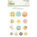 Simple Stories - Summer Vibes Collection - Decorative Brads
