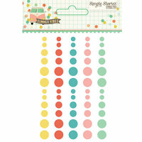 Simple Stories - Summer Vibes Collection - Enamel Dots