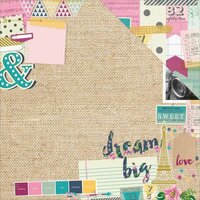 Simple Stories - So Fancy Collection - 12 x 12 Double Sided Paper - Mood Board