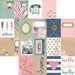 Simple Stories - So Fancy Collection - 12 x 12 Double Sided Paper - 3 x 4 Journaling Card Elements