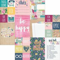 Simple Stories - So Fancy Collection - 12 x 12 Double Sided Paper - 2 x 2 and 4 x 6 Elements
