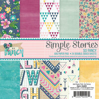 Simple Stories - So Fancy Collection - 6 x 6 Paper Pad