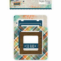 Simple Stories - So Rad Collection - Chipboard Frames