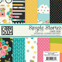Simple Stories - Carpe Diem Collection - 6 x 6 Paper Pad
