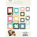 Simple Stories - Carpe Diem Collection - Chipboard Frames