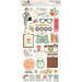 Simple Stories - The Reset Girl Collection - Chipboard Stickers