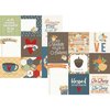 Simple Stories - Hello Fall Collection - 12 x 12 Double Sided Paper - 4 x 4 and 4 x 6 Vertical Journaling Elements