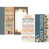 Simple Stories - Hello Fall Collection - 12 x 12 Double Sided Paper - 2 x 12, 4 x 12 and 6 x 12 Elements