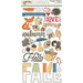 Simple Stories - Hello Fall Collection - Chipboard Stickers
